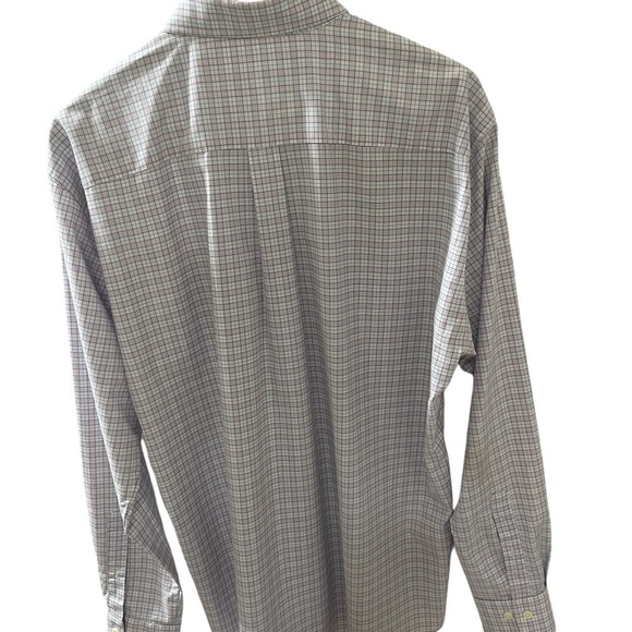 Peter Millar Size XL Button Down Shirt Casual with Pocket Long sleeves cotton. - Picture 4 of 6